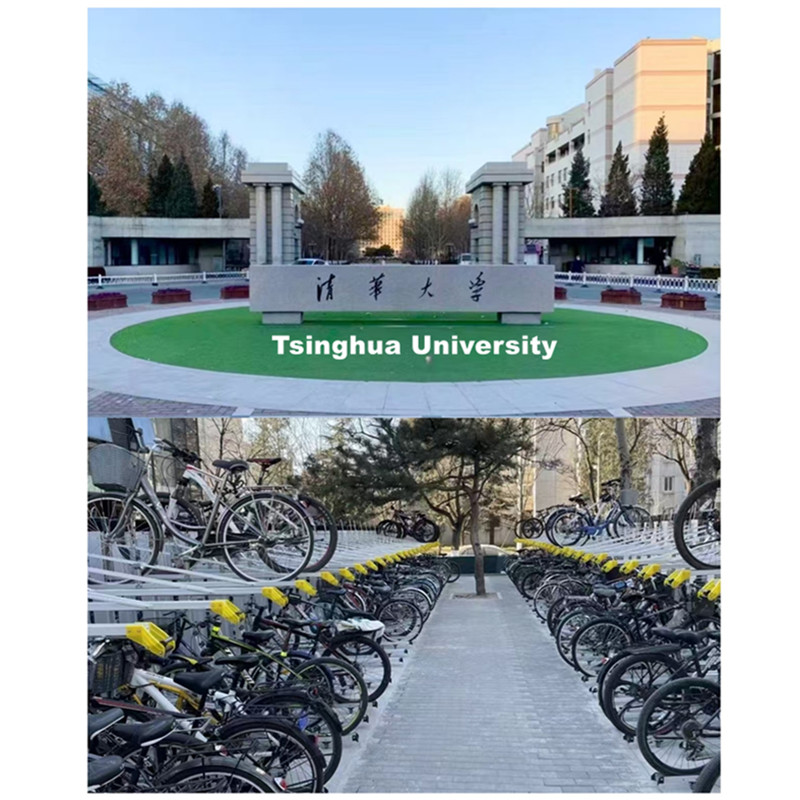 Rack bici a doppio ponte rivoluzionando l'efficienza spaziale presso l'Università di Tsinghua